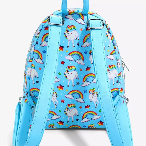 NEW Loungefly Lisa Frank Markie Allover Print Mini Backpack - Picture 9 of 11